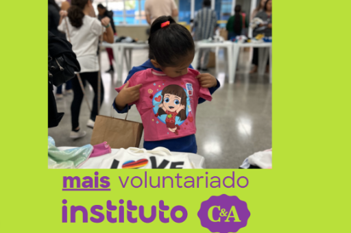 arrecadação de roupas infantis - Time Kids