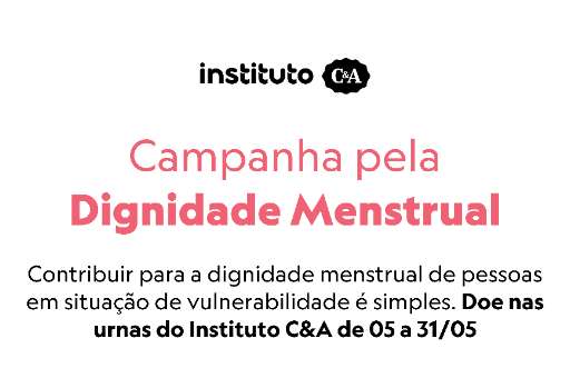 Campanha Dignidade Mestrual