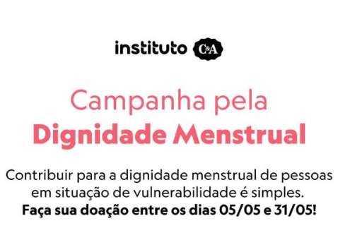 Campanha pela Dignidade Menstrual