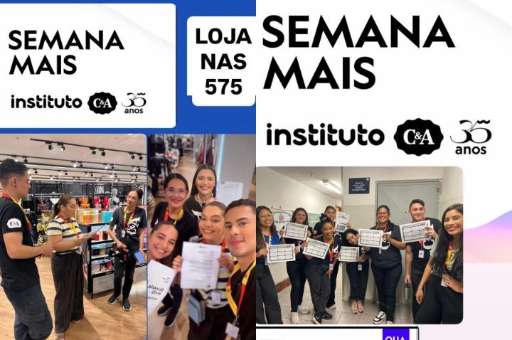 Ação 1 semana + instituto C&A NAS 575