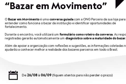 BAZAR EM MOVIMENTO