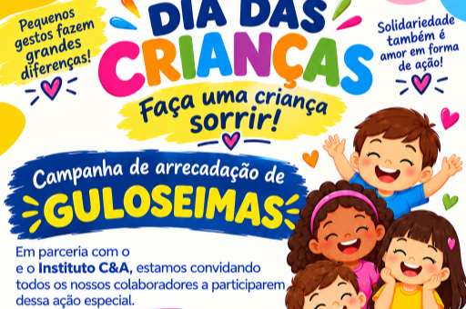 Campanha de arrecadação de guloseimas - DDC - RCF-413
